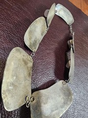 Vintage Mid-Century Modernist Sterling Silver & Pink Quartz Statement…