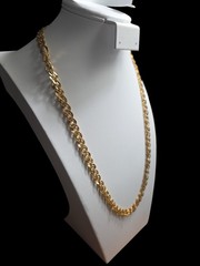 Vintage Goldtone Napier 24 In Necklace