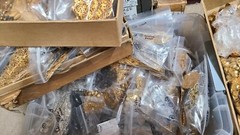 Huge Lot #72 Filigree Miriam Haskell Stamping Findings Jewelry Design Craft 1&2″