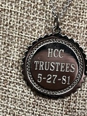 VINTAGE 925 STERLING SILVER GOOD LUCK CLOVER PENDANT ON 18” CHAIN Necklace