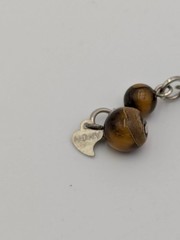 Vintage H.D.N.Y. Necklace TIGER EYE 19″