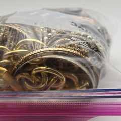 Bag Old Unsearched Jewelry Lot Vintage Estate Find Junk Drawer Aprox 4lb