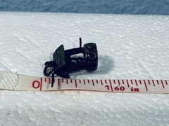 Vintage Articulated Moveable Wishing Well Silver Tone Charm .75″ Tall Miniature