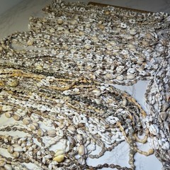 60 VTG-Now Seashell Lei LOT Kukui Nut cowrie shell Necklaces Wedding Luau Party