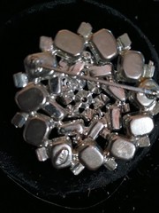 Weiss Clear Rhinestone Brooch Signed/ Vintage