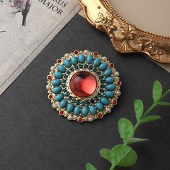 Women Vintage Plant Animal Brooch Pins Badges Corsage Elegant Pin