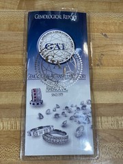 ANTIQUE ART DECO LADY’S 1/4 CT DIAMOND STICK PIN 18K WHITE GOLD GAL CERT EX COND