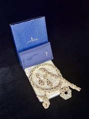 TRIFARI Trifarizade-Casbah Grand Parure 1968 Gold-Trifanium Alfred Philippe Box