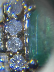Vintage 14k Gold Handcrafted Natural Diamond And Emerald 9x7mm Band Ring 5.2g