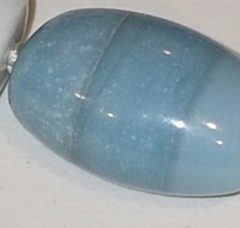 Vintage Israel Sterling Silver Blue Gemstone Bead Statement Necklace Heavy 9.6oz