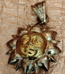 A vintage Milor Italy celestial sun faced