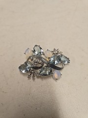 Camrose & Kross Jackie Kennedy Morning Mist Brooch W/ Box & COA
