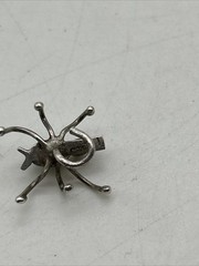 Vintage Sterling Silver Turquoise Spider Charm 0.87 Grams – 0.5”