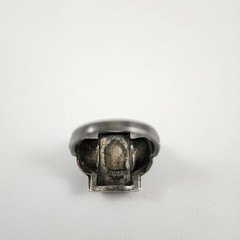 WWII USN Sterling Silver Sweetheart Ring Size 5.25 US Navy 1940s Militaria
