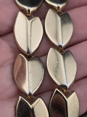 Vintage Monet Gold-Tone Jewelry Set – Necklace Earrings & Tulip Brooch