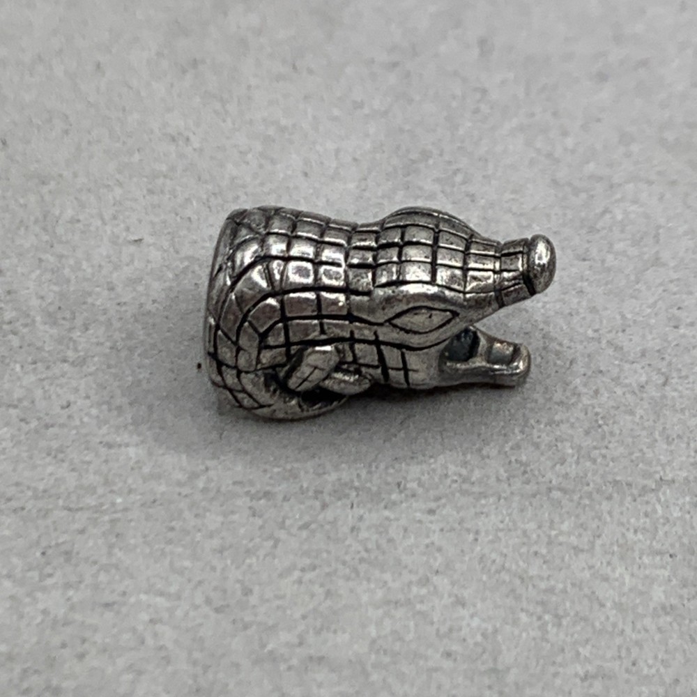 Vintage Sterling Silver Alligator Charm