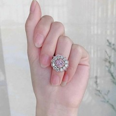 2.50Ct Art Deco Style Lab Created Topaz & Diamond Wedding 14K White Gold FN Ring