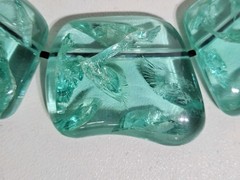 Runway Gerda Lynngaard Monies Seafoam Green Lucite Necklace Bracelet Earring Set