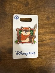 Disney Pins Star Wars Ewok Wicket holding Spear Enamel Pin NIP