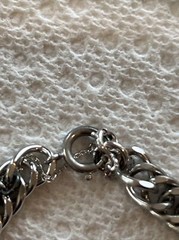 vrg sterling silver charm bracelet No Charms On It