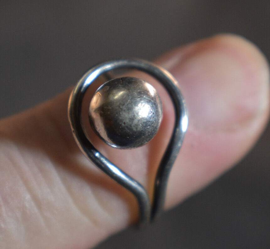 0.925 STERLING Ring N.65 *SIGNED*