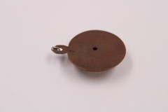 Vtg Mixed Metal Thunderbird Pendant Sterling Silver Copper Brass Southwest