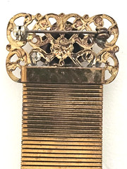 KARU Fifth Avenue Cameo Drop Brooch Circa 1940s–1950s Victorian Revival Elegance