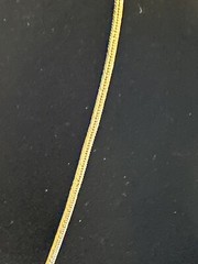 Vintage Carol Lee Heart Goldtone Necklace