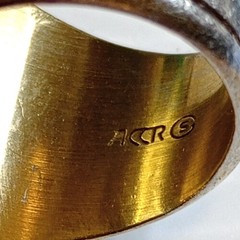 1996 Dustin Pioneer High School Class Ring Gold Tone SZ 8.5 Y2K Era Karate ACCR