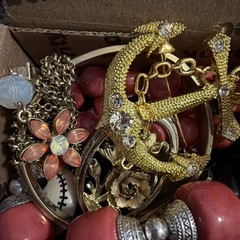 Vintage to Now Jewelry Lot, All Wearable Untested. No Broken. Box B3