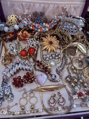 Vintage Estate Costume Jewelry Lot! SARAH COV, AVON and more!