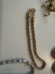 Vintage Costume Jewelry Lot 12 Pairs Earrings & 17 Necklaces Gold & Silver Tone