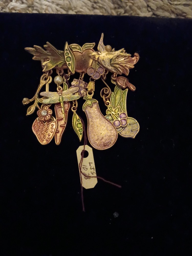 Women’s Handmade Brass And Copper Garden Brooch