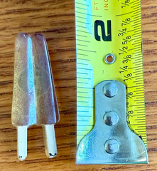 Cute super fun Vintage acrylic lucite resin popsicle brooch pin