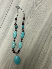 Vintage Turquoise Necklace Jewelry Vintage Silver Clasp