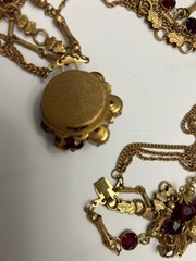 Verified RARE 40’s Miriam Haskell Multi Detailing Strand W/ Faceted Crystal
