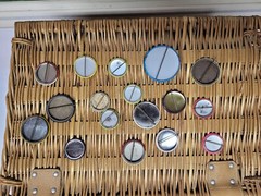 vintage buttons pinback lot / sn2011 R1