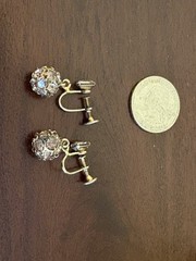 Weiss Screw-Back Earrings