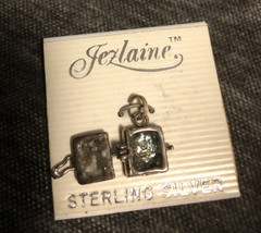 Vintage Jezlaine Holy bible charm book pendant sterling silver