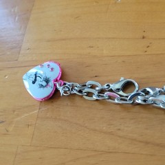 Vintage CHARM IT Eloise at the Plaza Charm Bracelet Butterfly Star 7″
