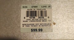 Vintage Marcasite-Style Rhinestone Link Bracelet 7.5″ NIB Fine Silver Plate