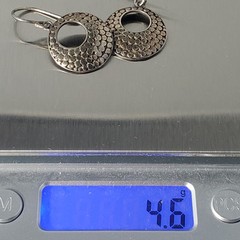 Vintage Sterling Silver Dangle Drop ANNA BECK Earrings Lot