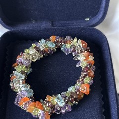 Stauer Bracelet Rainbow Gem Torsade jewelry Vintage