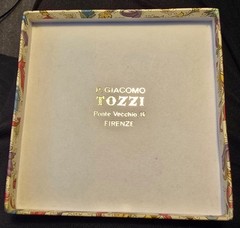 18K Gold 750 Italian Shell Cameo Bracelet P Giacomo Tozzi Firenze w/ Box