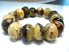 Genuine Huge Massive Amber Baltic Amber Bracelet 57 grams 8-8.5 in !!!