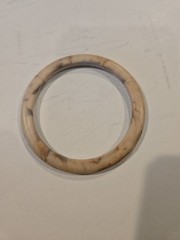 Marble Pattern Bangle Bracelet 2 Piece Set