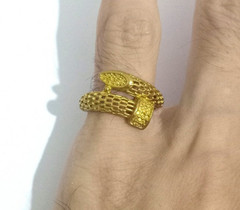 Vintage Handmade Ring Copper Style Roman Viking Ancient Bronze Amazing