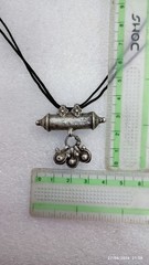 Vintage 1990s Rare real old Handmade High Grade old Silver Rajasthan Tribal Pend