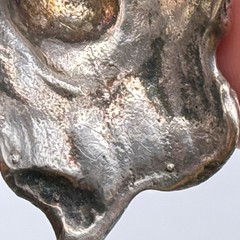 Vintage Cameo Native American Figure Silver Dimensional Ring Size 9.75