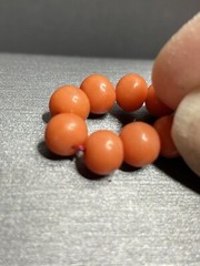 Antique Natural Satsuma Coral Almost Perfect Cascading 4.7mm-8.5mm